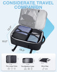 Sac à dos de voyage extensible Falco 40L approuvé par les compagnies aériennes