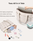 Sac fourre-tout matelassé Bagsmart 20L avec compartiment pour ordinateur portable 15,6"