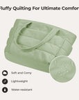 Sac fourre-tout matelassé Bagsmart 20L avec compartiment pour ordinateur portable 15,6"