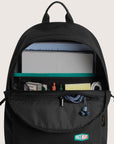 travel laptop backpack black