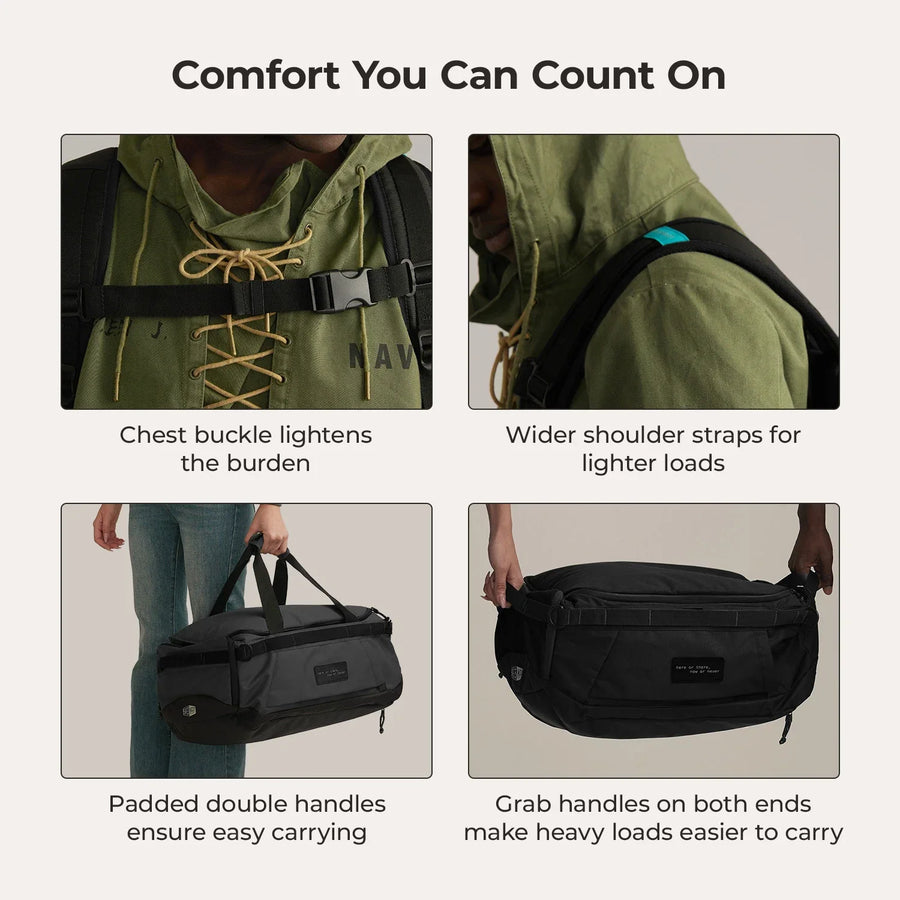 Sac à dos de voyage Paz 43 L